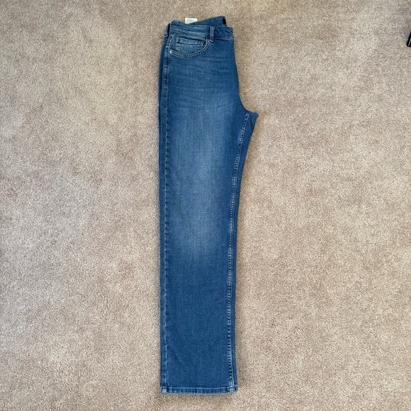 Only Blue Straight Leg Jeans - Picture 6 of 10